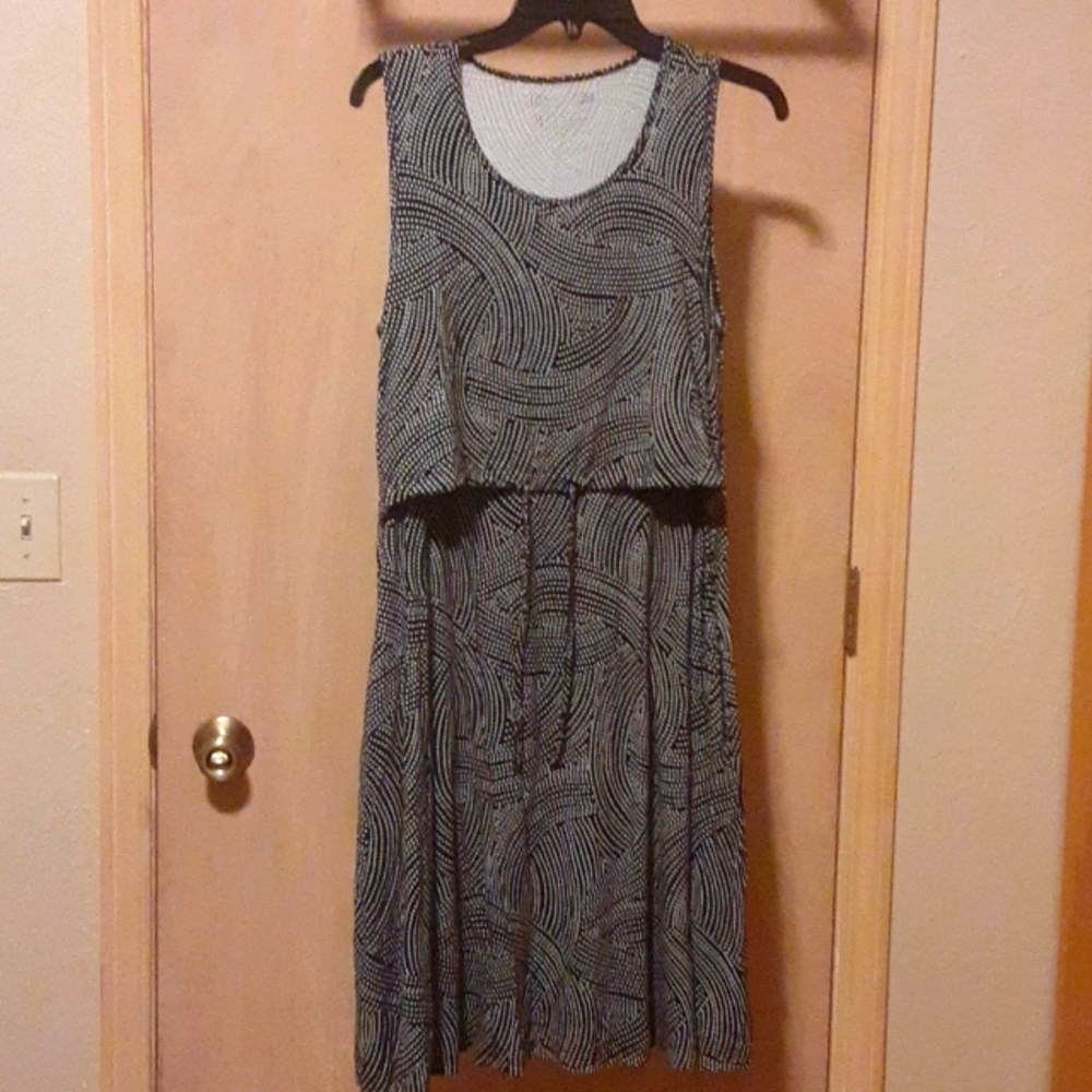 Latched Mama Drawstring Dress